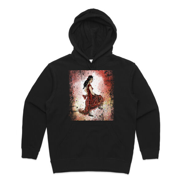 Womans dancer hoodie Thumbnail